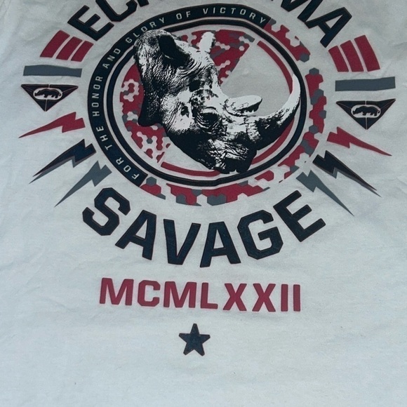 Men’s White Eckō Shirt Size Large - Picture 3 of 7